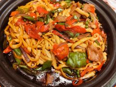 绝代双椒炒肉拌面-姐弟俩土豆粉(北京双桥万达店)