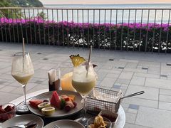 -日落吧·海景咖啡厅·餐酒吧·鸡尾酒·下午茶·乐队表演·浪漫夕阳·三亚文华东方酒店