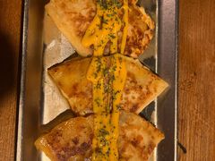 烤肉泡菜馅饼-包装马车·韩国料理·포장마차