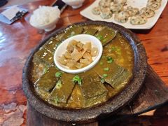 铁板野菜豆腐-农厨好味·温泉鹅·农家菜