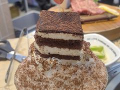 首尔提拉米苏雪花冰-安又胖韩国烤肉(美罗城店)