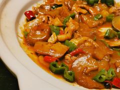 螺丝椒烧海参-阿庄新豫菜(航海东路店)