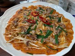 泡菜饼-神仙雪浓汤(明洞店)