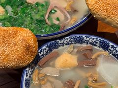 鸭油酥饼-小潘记鸭血粉丝汤