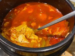 海鲜嫩豆腐汤-姜虎东白丁烤肉(苏州中心店)