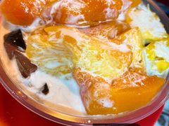 双色凉粉杂果-玫瑰甜品(文明路店)