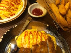 咖喱猪排蛋包饭-犀牛家猪排