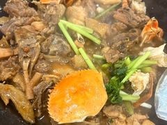 花蟹焖老鸡-侠成水上农庄(工业大道店)