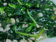 韭菜炒蚬肉-吾介小籠館