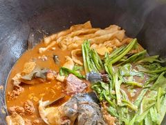 -北京龙庆四季香农家饭庄·灶台鱼·碳烤虹鳟鱼(龙庆峡店)