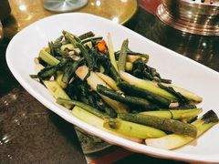清炒菜苔-刘胖子家常菜·蹄花焖藕(中南店)