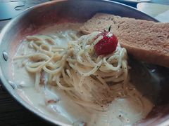 培根奶油意面-I HOLIC艾豪丽披萨(KKone店)