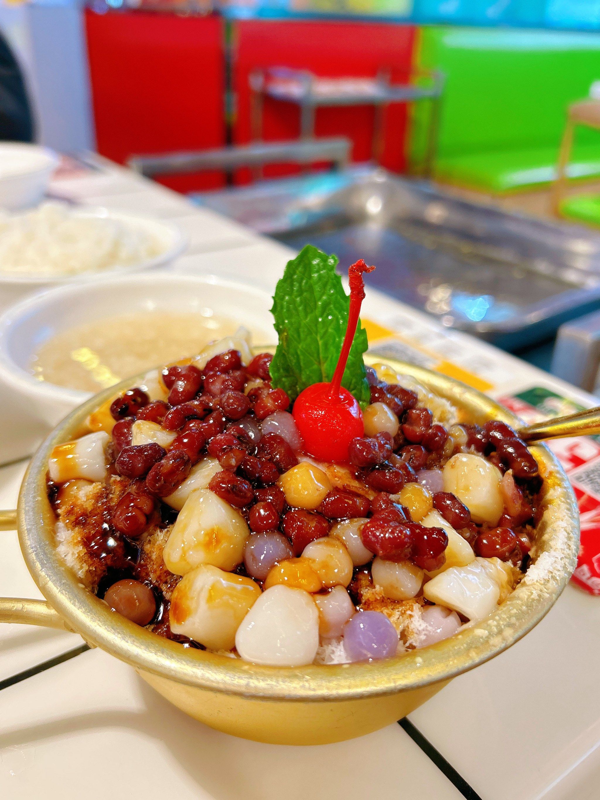 谁还没吃过红豆冰汤圆