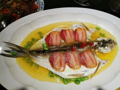 鸡油风肉蒸白条-锦荟JINHUI·浙江小馆(上海荟聚店)