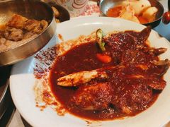 -草家酱蟹炭火烤肉店(珲春南路一店)