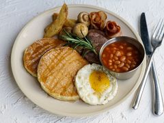 肉食拼盘松饼全餐-明谦·Coffee&Cocktail Bar(美您公园店)