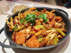 干锅牛蛙-渝蛙馆(新百店)