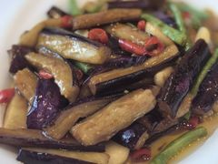 茄子炒豆角-川香楼酒家