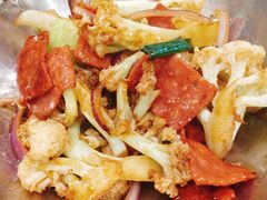 培根干锅花菜-裕记烧腊连锁餐饮(外马分店)