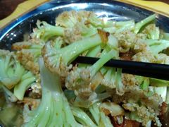 葱油有机花菜-秋色客家菜(南山店)
