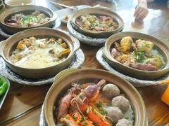 海鲜腊味煲仔饭-崖口煲仔饭
