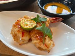 酥炸金丝黑虎虾-解放碑威斯汀酒店-知味国际美食餐厅