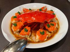 和乐蟹蒸手剁肉饼-广州文华东方酒店·江-由辉师傅主理