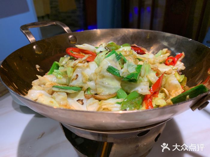 客庄民间菜(古美路店)干锅手撕包菜图片