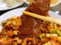 黑椒鲍菇牛肉粒-双海酒店·海鲜家常菜(南戴河店)