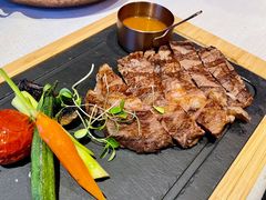 碳烤进口眼肉配时蔬-YUE·6·西式融合餐厅(外滩六号店)