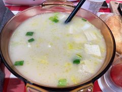 鸡汤小白菜煮豆腐-西贝(上海中心店)