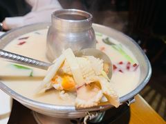 冬阴椰汁海鲜汤-泰国餐厅 Thai Food(裕华万达店)