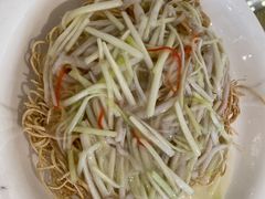 韭黄肉丝两面黄-老人和饭店(淮海中路店)