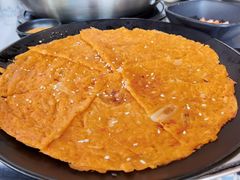 五花肉泡菜饼-山·烤辣鸡韩国料理(西溪路店)