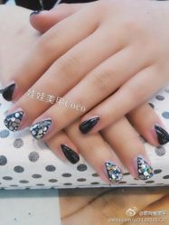 COCO美甲师，水滴美人鱼-娃娃美甲wawa nail salon