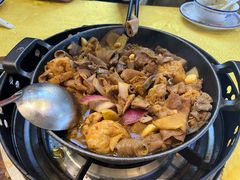 -蜀八婆鲍鱼鸡煲虾(宝安坪洲店)