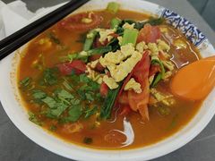 鸡蛋柿子汤面-大连海洋大学学生食堂