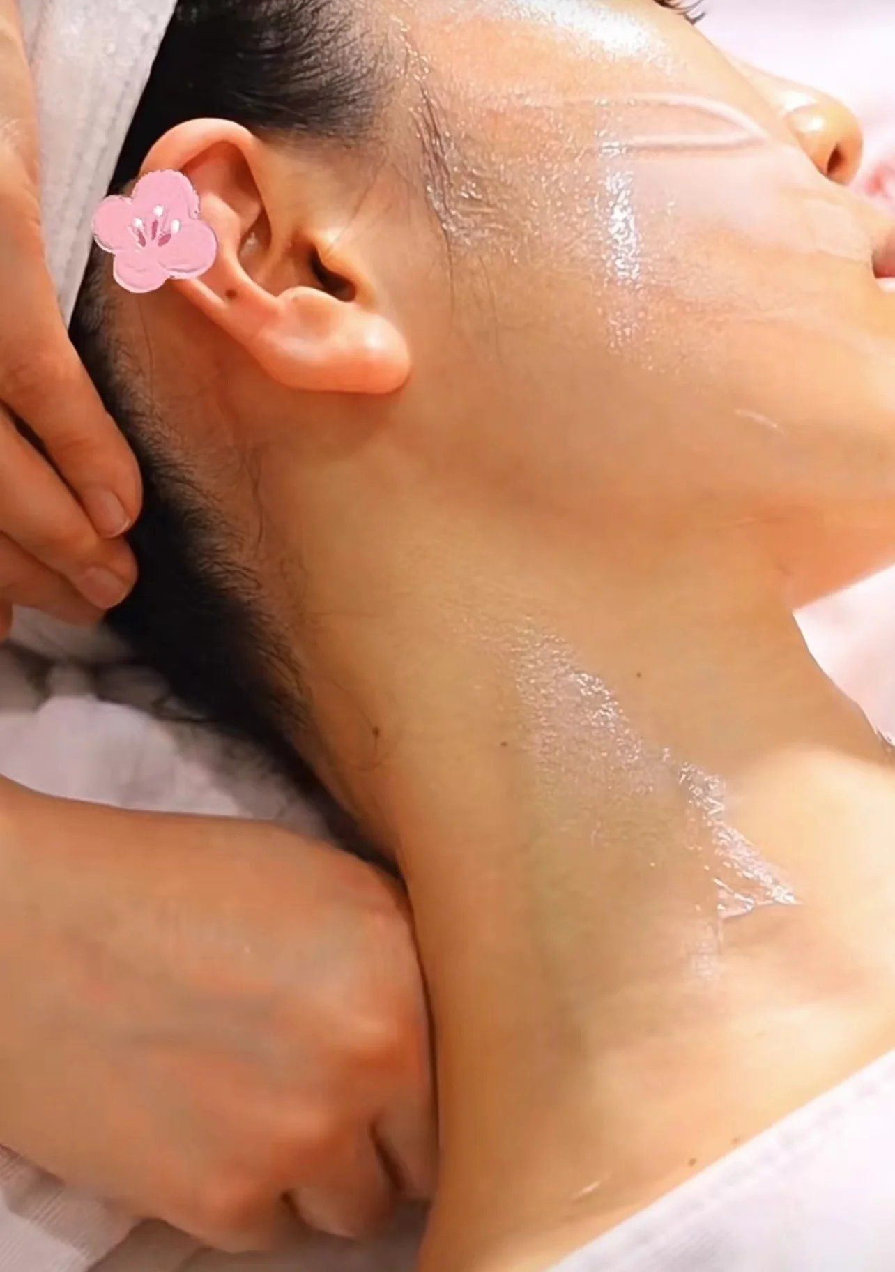 肩颈淋巴排毒,做完整个脖子轻松了芳香疗愈spa#颈部护理 #美容护肤