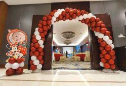 -团子宝宝宴派对百日宴生日布置策划·求婚策划·气球布置别墅民宿
