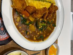 炸鸡块咖喱蛋包饭套餐-池奈·咖喱蛋包饭(熙地港店)