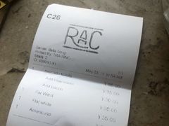 账单-RAC BAR(安福路店)