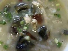 皮蛋粥-上海对外经贸大学松江校区-食堂