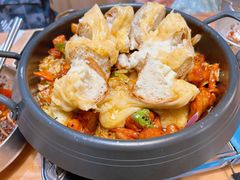 熔岩芝士铁板鸡-쌍화점 霜花店·朝鲜族料理(徐家汇店)