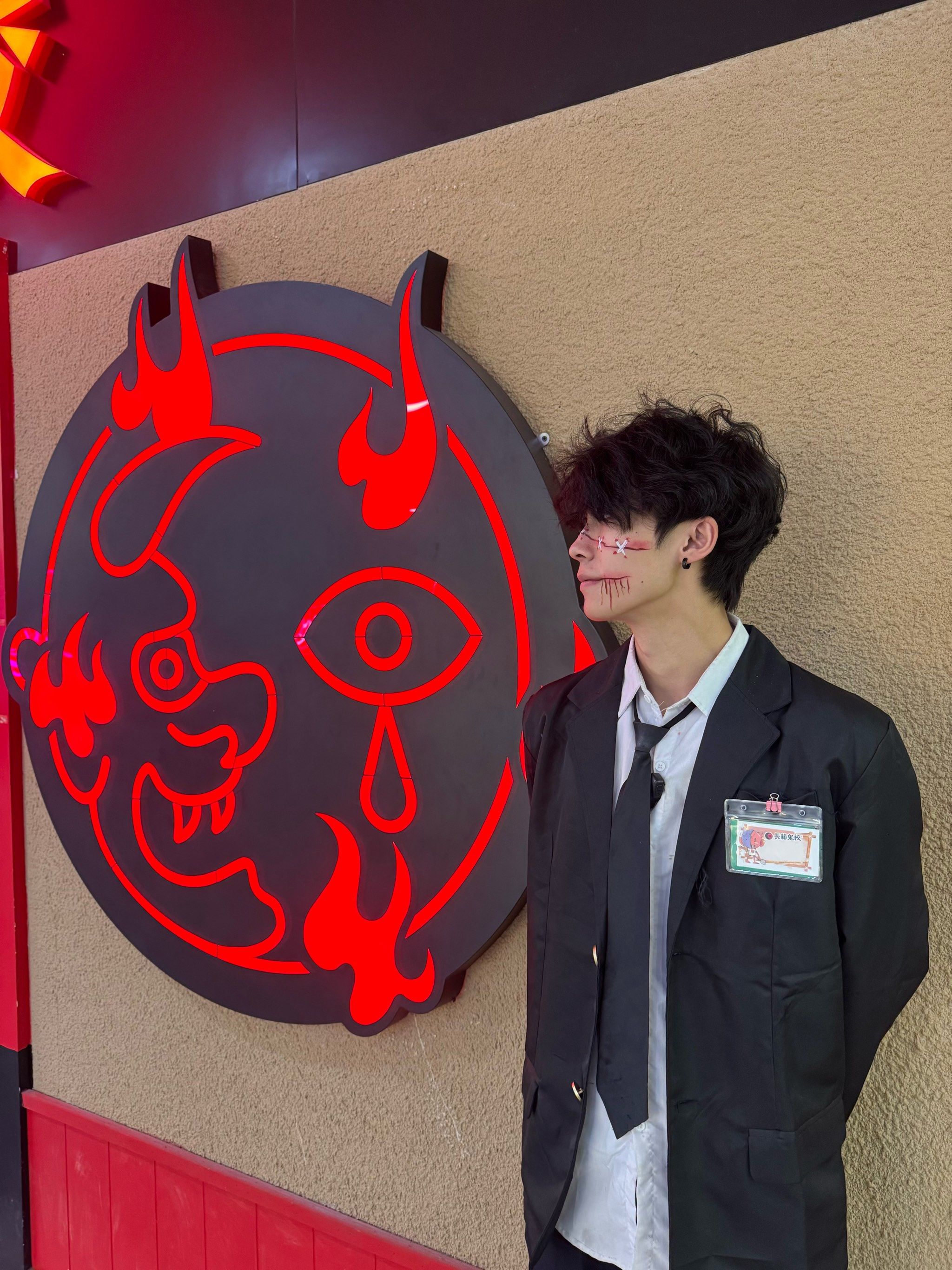 第一次来玩长藤鬼校,位置在滨江道麦购广场