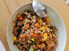 粗粮牛肉时蔬炒饭-F+轻食健身赋能空间(中华北路国贸商场店)