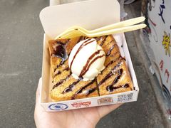 香草冰淇淋厚吐司-阿信厚吐司(曾厝垵店)