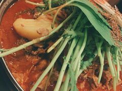土豆排骨火锅-喇喇排骨火锅·传统韩式脊骨汤(望京西园总店)