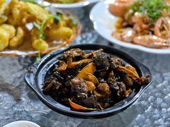 姜爆乌鸡-钱山海鲜大排档