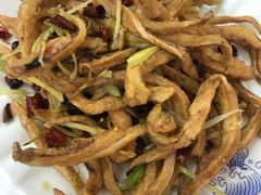 干煸鱿鱼-北戴河庆山饭店·海鲜砂锅粥(北戴河黑石路店)
