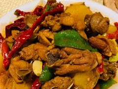 新疆大盘鸡-巴扎美食·新疆菜·西域歌舞表演餐厅(新疆大厦店)